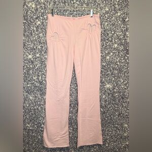 Skims Cotton Jersey Heart Cutout Legging